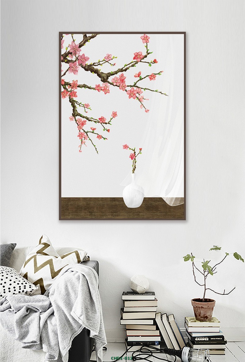 Hoa đào mùa xuân  CHD1-012